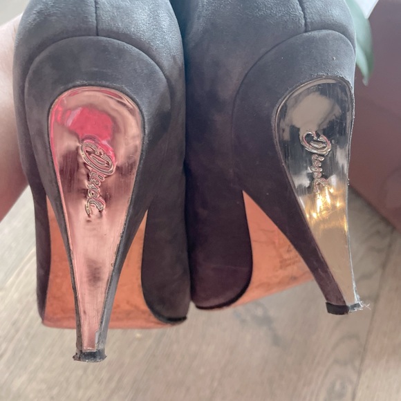 Diesel suede capped toe booties - Picture 5 of 7